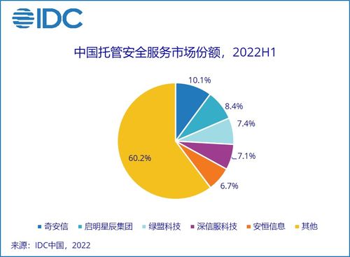 2022上半年中國IT安全服務市場穩步增長，廠商總收入達12.25億美元，漲幅11%